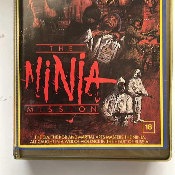 THE NINJA MISSION - VHS - Clamshell 1984 - Picture 3 of 11